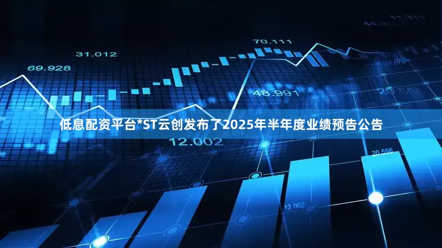 低息配资平台*ST云创发布了2025年半年度业绩预告公告