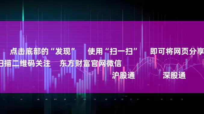 贵阳配资网      点击底部的“发现”     使用“扫一扫”     即可将网页分享至朋友圈                            扫描二维码关注    东方财富官网微信                                                                        沪股通             深股通             港