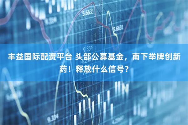 丰益国际配资平台 头部公募基金，南下举牌创新药！释放什么信号？